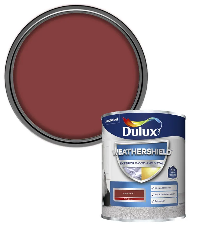 Dulux Weathershield Exterior High Gloss Paint