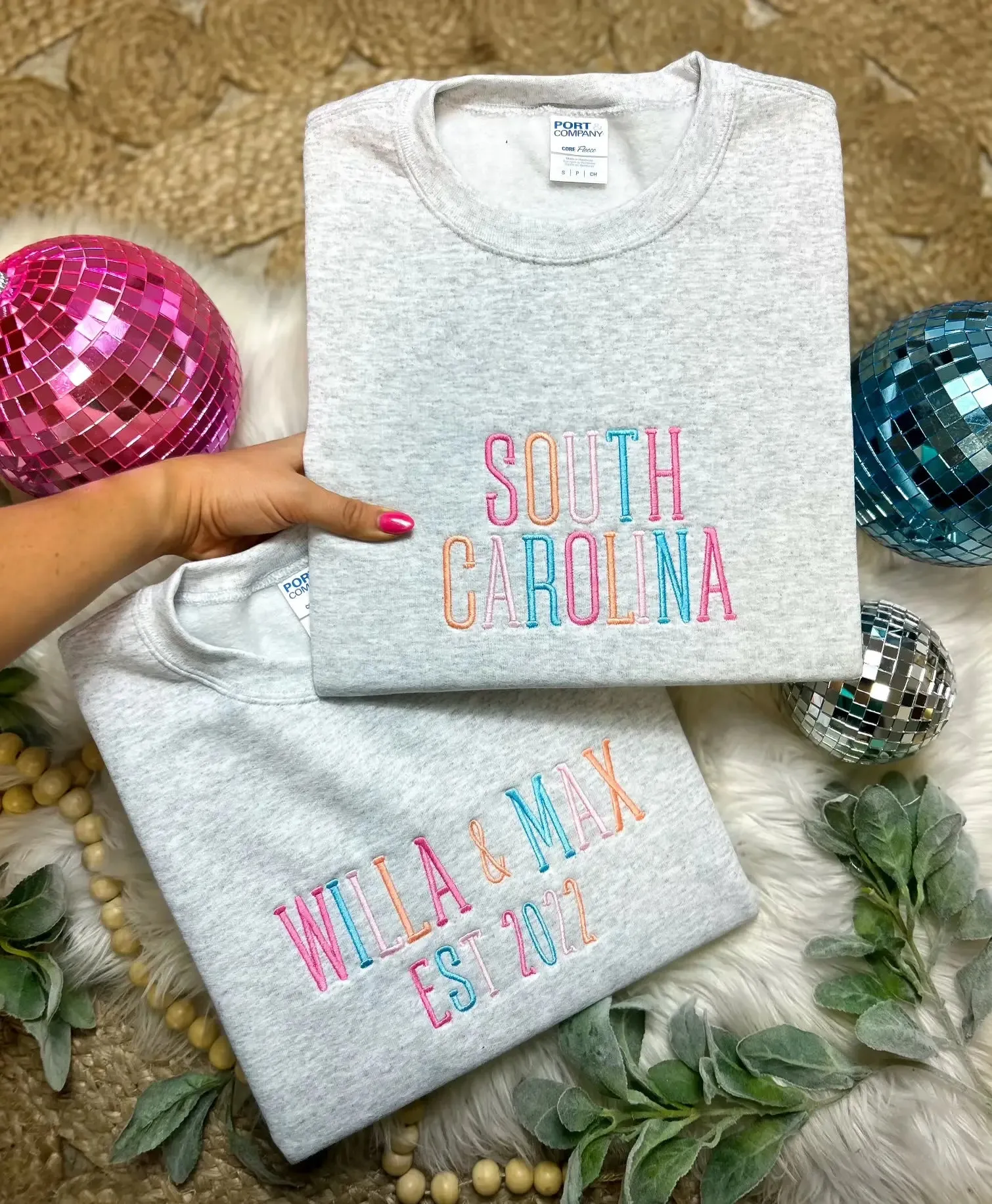 Embroidered South Carolina Sweatshirt