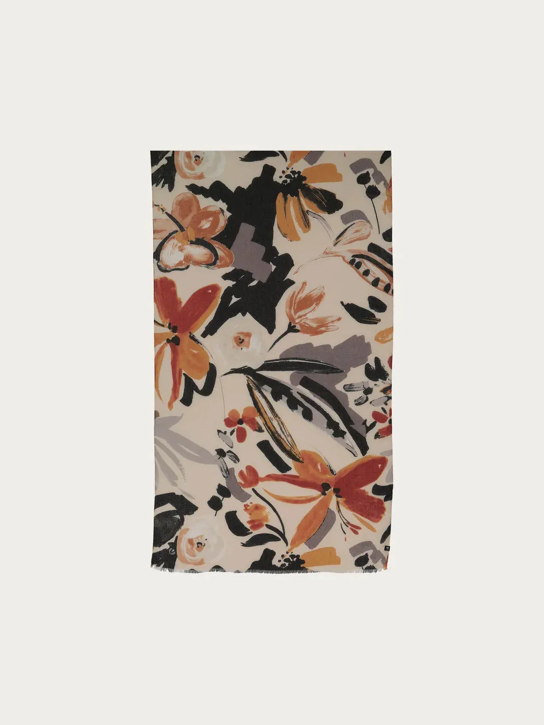 Fraas Sustainability Edition - Scarf With Abstract Floral Design