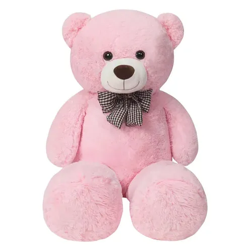 Giant Plush Teddy Bear: Soft, Cuddly, and Available in 3 Colors!