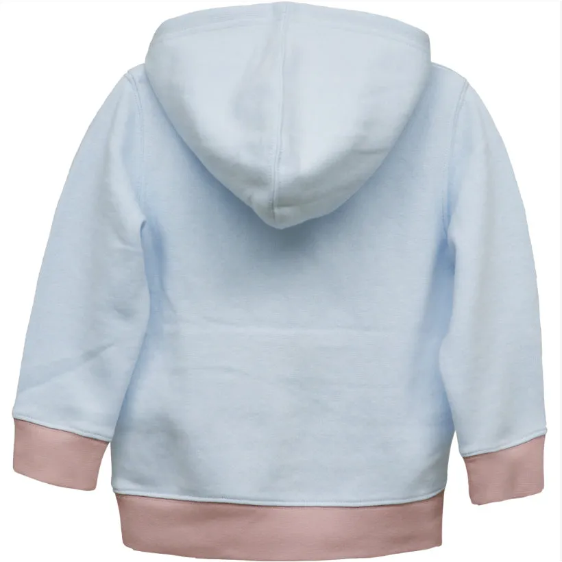 Girls' Horse Fleece Pullover Hoodie J2J476BC