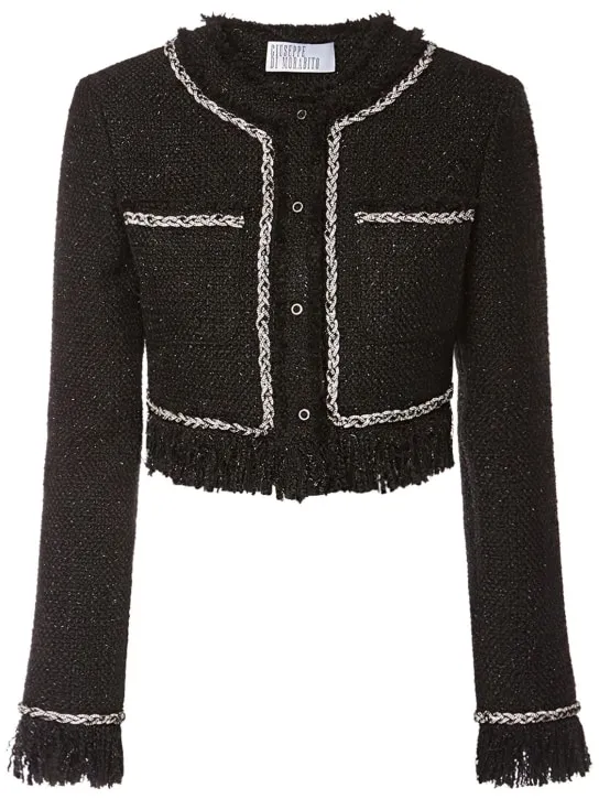 Giuseppe Di Morabito   Embellished bouclé  jacket 