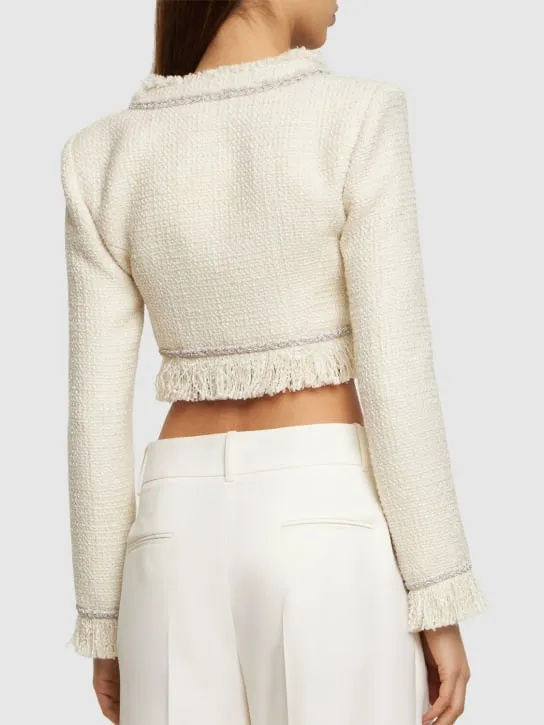 Giuseppe Di Morabito   Embellished bouclé  jacket 