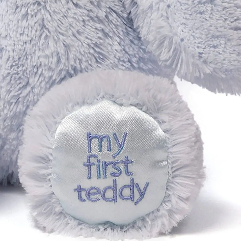 Gund: My First Teddy - Blue (38cm) Plush Toy