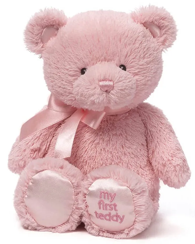 Gund: My First Teddy - Pink (25cm) Plush Toy