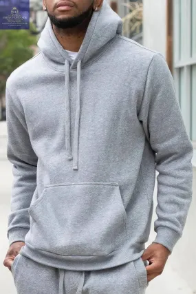 Heather Grey Cozy Pullover Hoodie