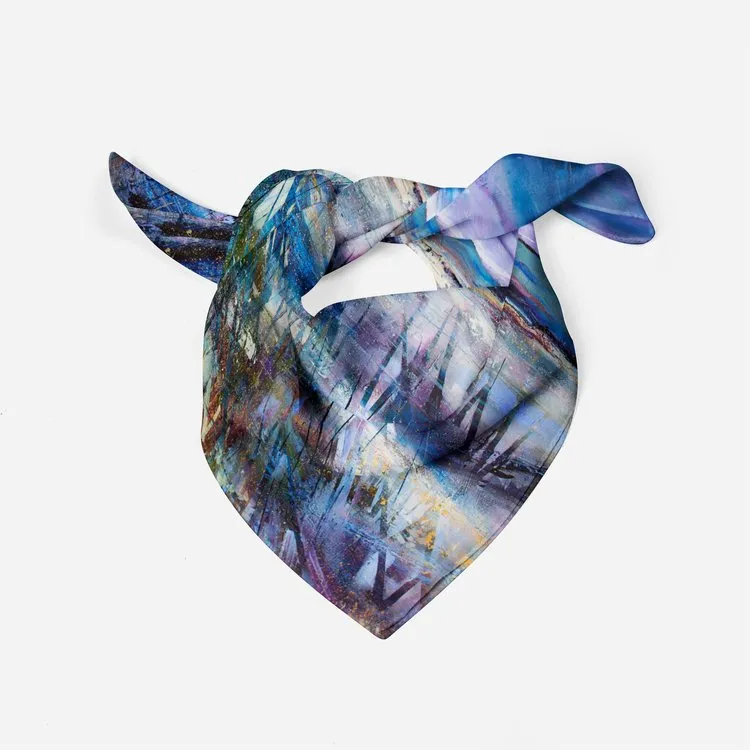 Highland Hues Silk Scarf