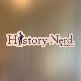 HISTORY NERD® magnet with Teddy Roosevelt