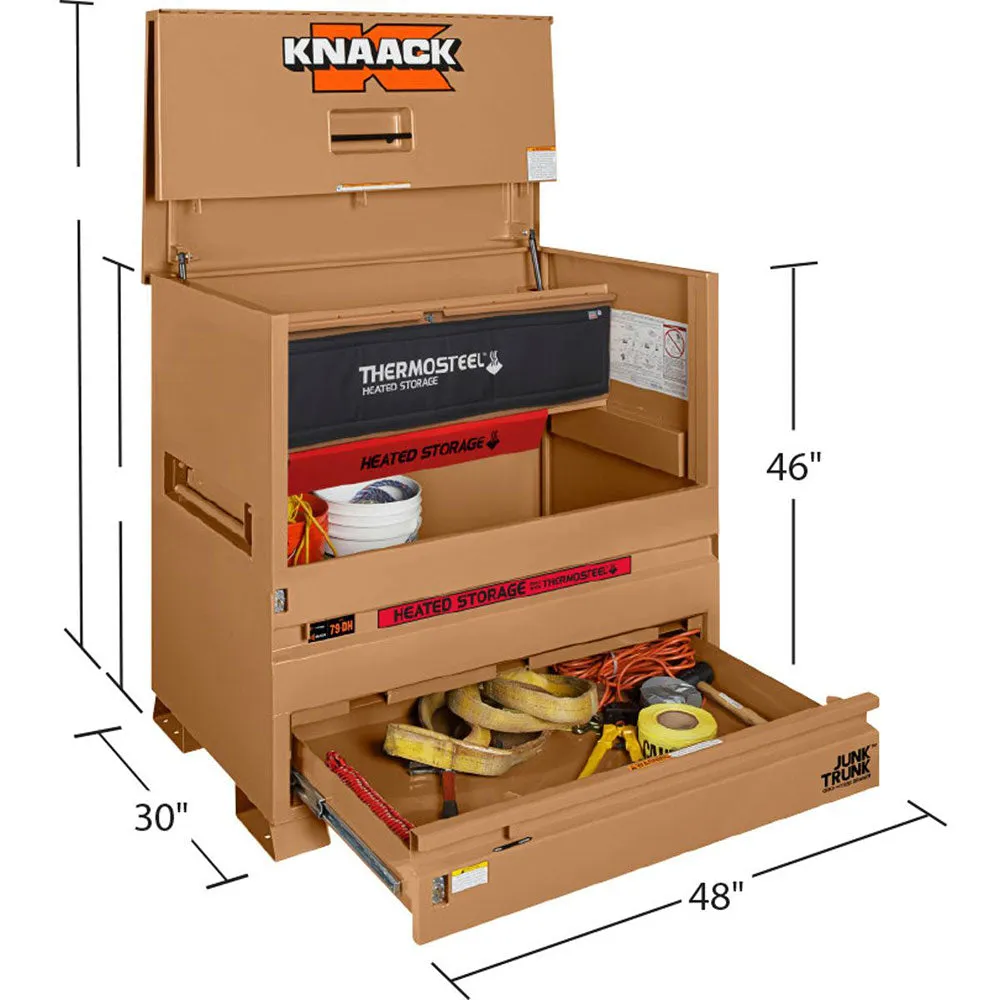 Knaack 79-DH STORAGEMASTER Piano Box with Junk Trunk and ThermoSteel