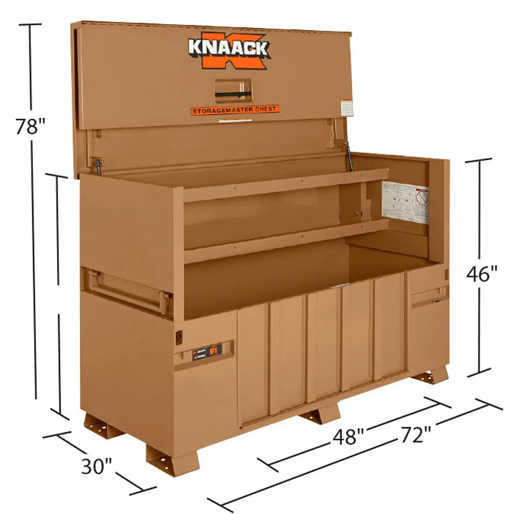 Knaack 91 STORAGEMASTER Piano Box with Ramp, 57.5 cu ft