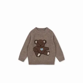 Konges Sløjd Billi Knit Blouse-Teddy Bear