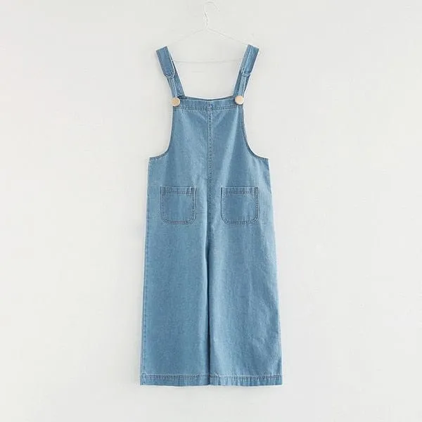 Kylie Oversized Denim Overall