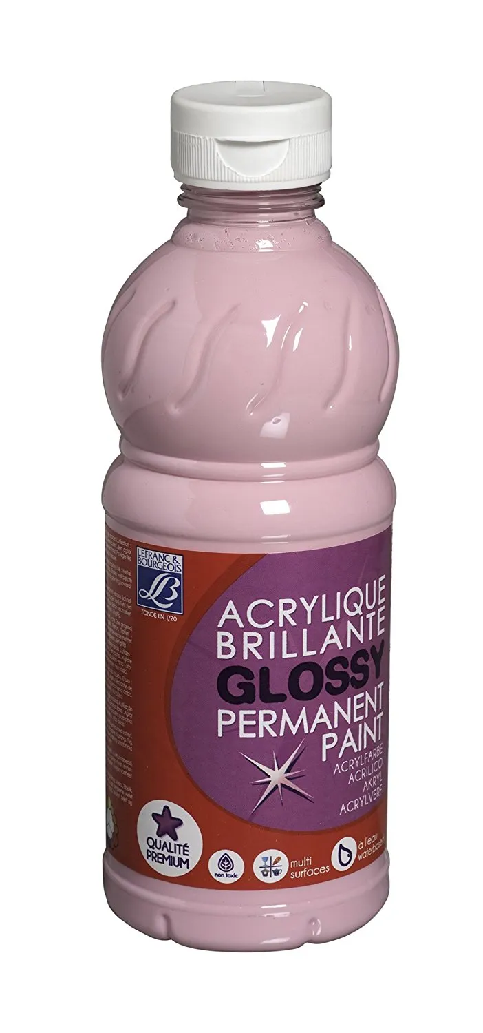 Lefranc & Bourgeois Glossy Acrylic Paint Candy Pink