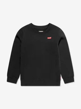 Levi's Wear Boys Mini Logo Sweatshirt in Black