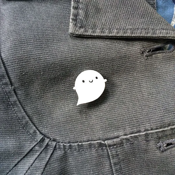 Little Ghost Kawaii Acrylic Brooch