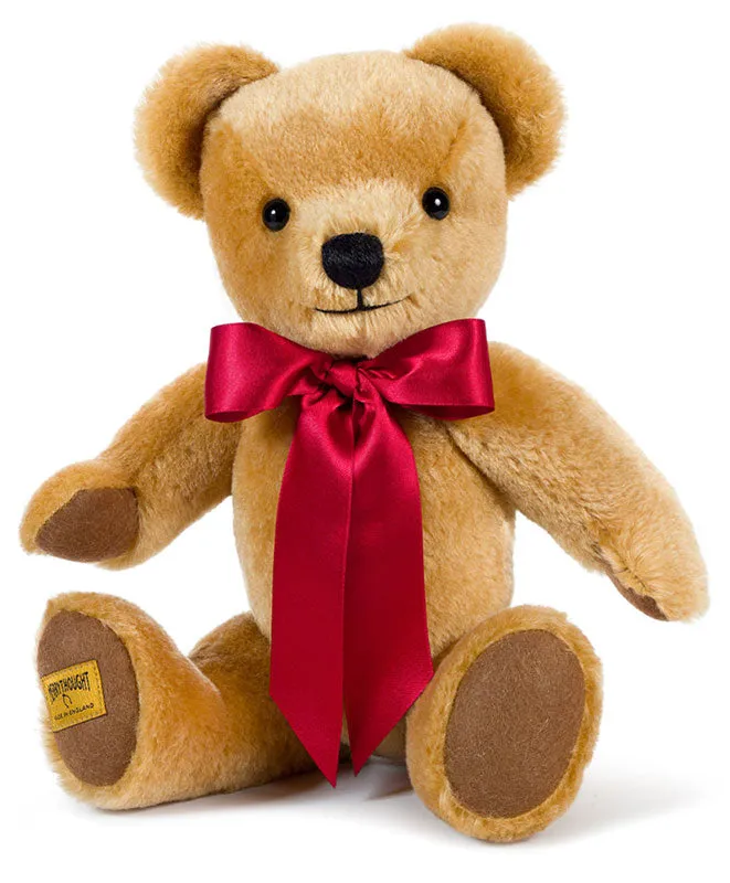 London Gold Teddy Bear by Merrythought