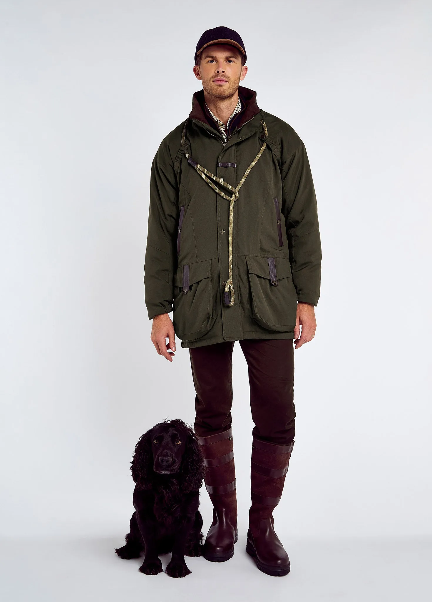 Longacre Men’s Waterproof Jacket - Olive