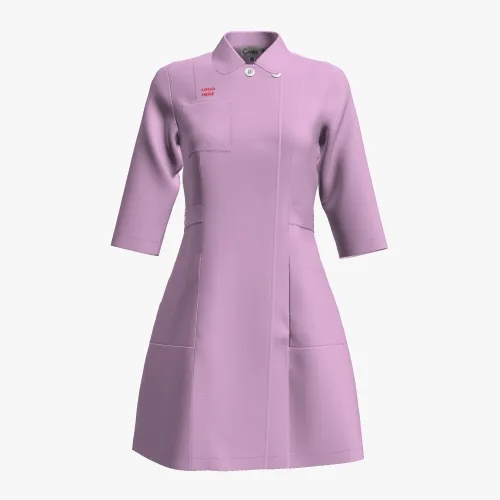 <b>PRE ORDER</b> | Women's 3/4 Sleeve Coat Dress