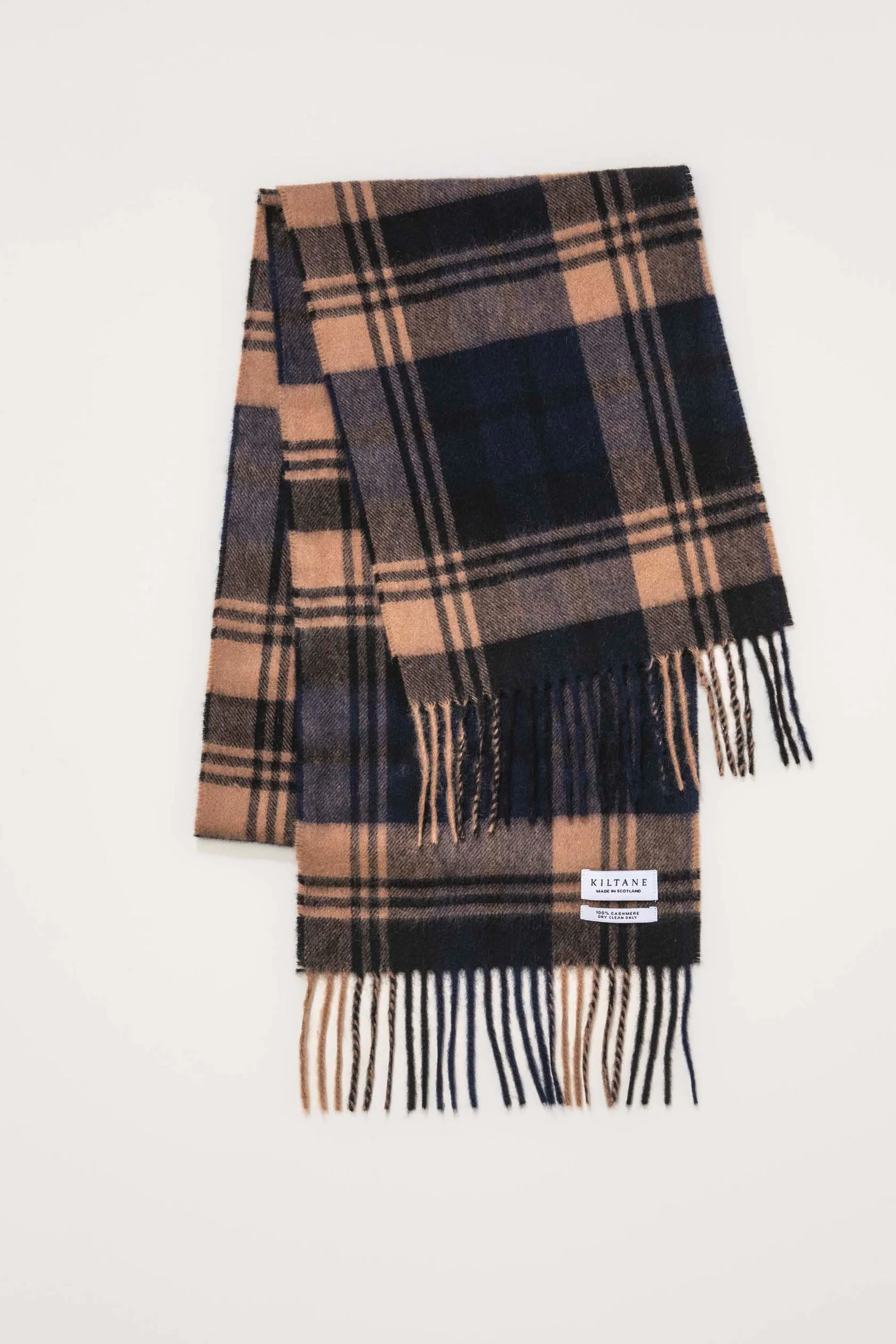 Made In Scotland Heritage Cashmere Scarf - Port Blackwatch