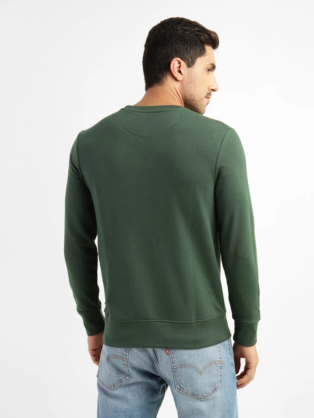 Men's Brand Logo Crew Neck Sweatshirt