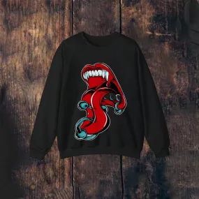 Mens Vintage The Rolling Stones Rock Band Long Sleeve Sweatshirt