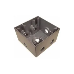 Morris Products 36400 WP 2Gang Deep Box 7-1/2 inch Hole