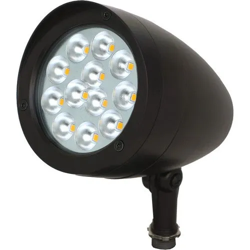 Morris Products 71663B LED Designer Bullet Flood 40W 19&deg; 5000K 120-277V Bronze