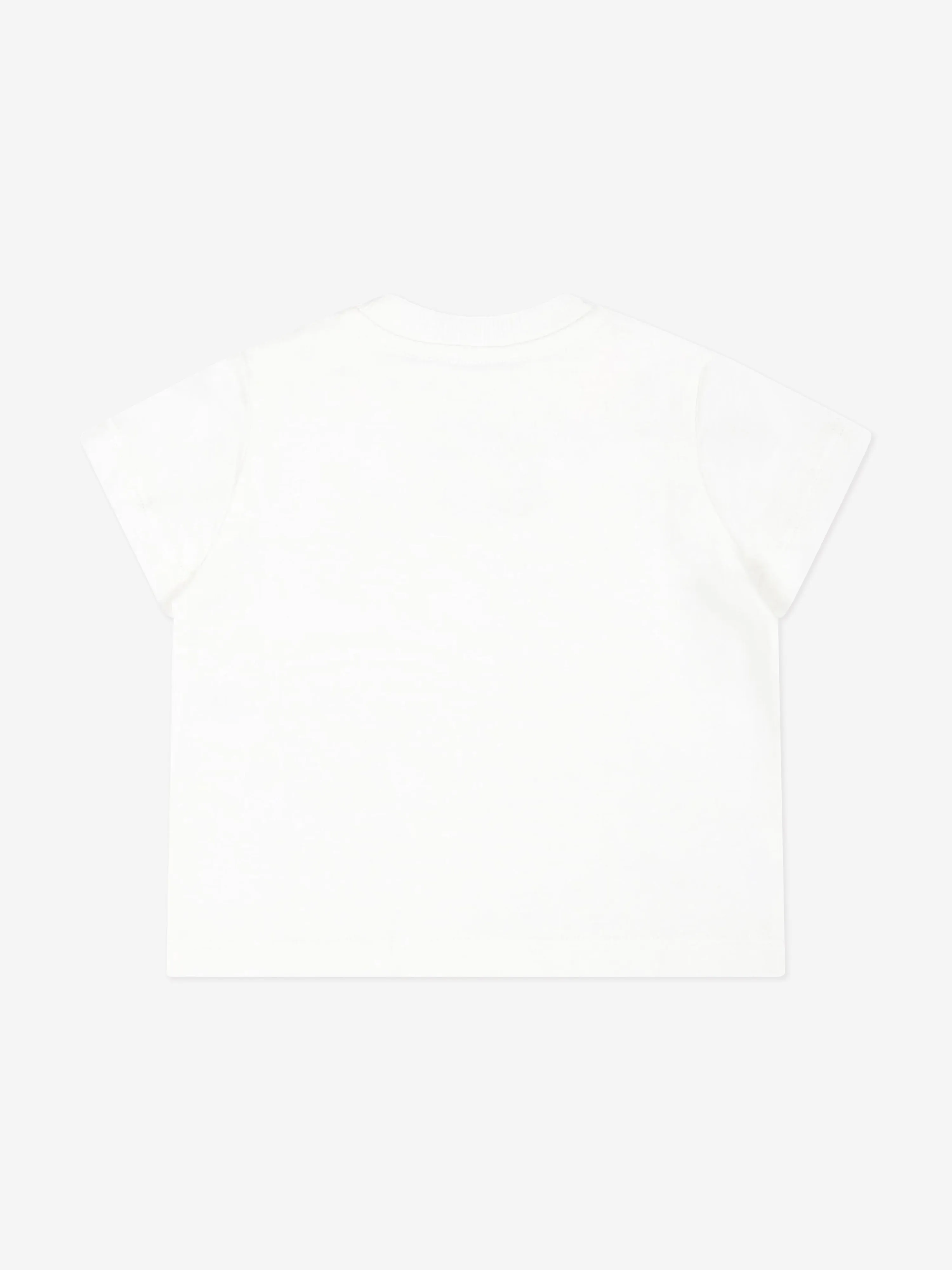 Moschino Baby Bear Logo T-Shirt in Ivory