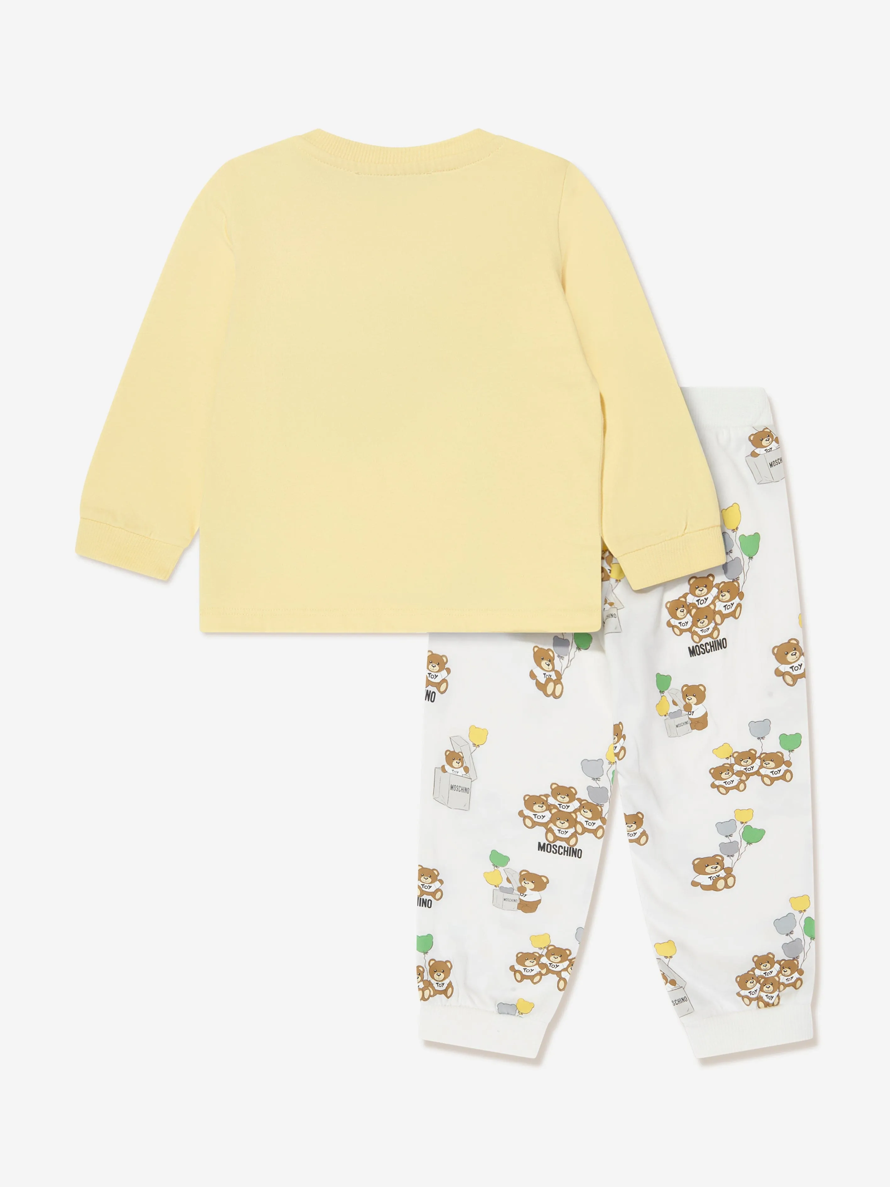 Moschino Baby T-Shirt And Leggings Set in Yellow