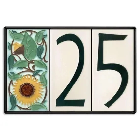 Motawi 4x8 House Number Frame