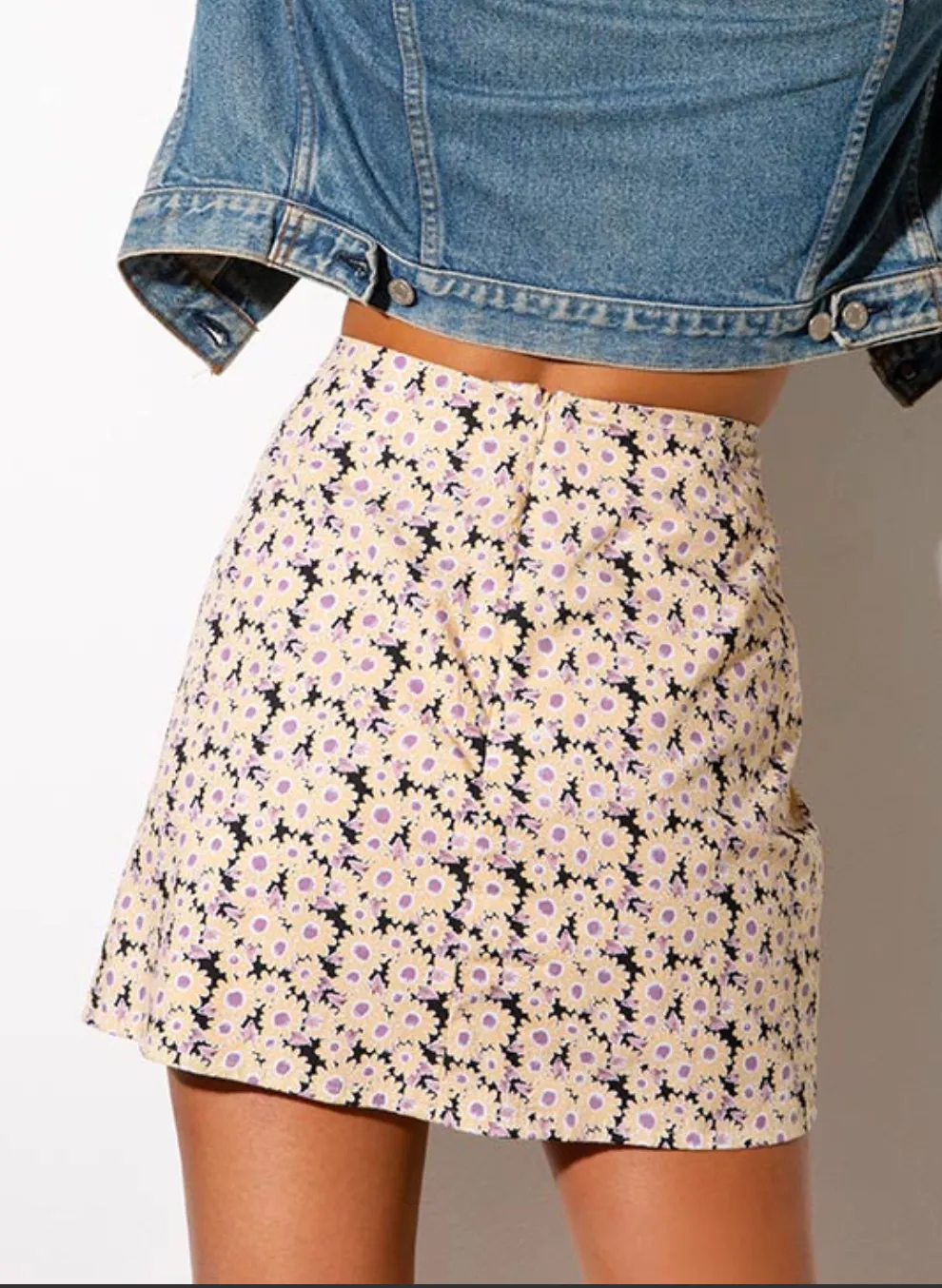 Motel Sheny Daisy Daydream Skirt