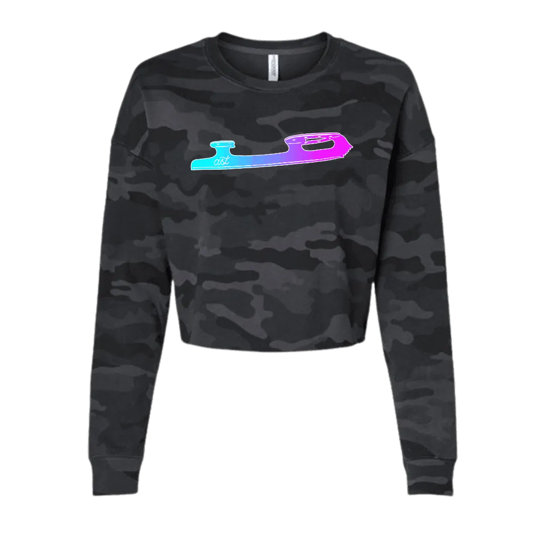 Ombre Blade Camo Women's Sweatshirt - M