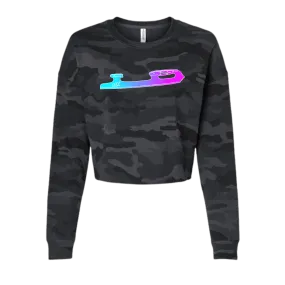 Ombre Blade Camo Women's Sweatshirt - M