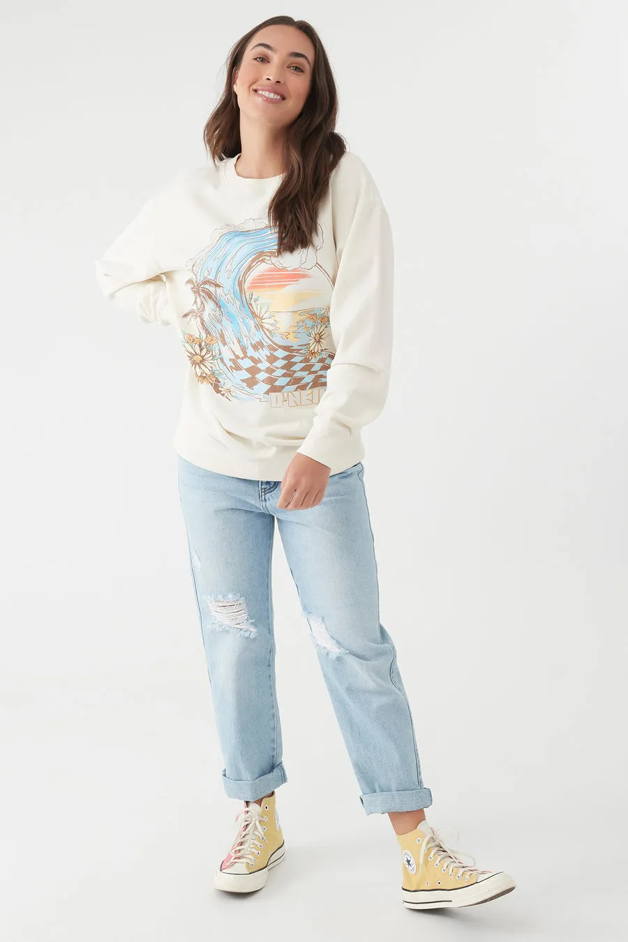 O'Neill Choice Sweatshirt-Winter White