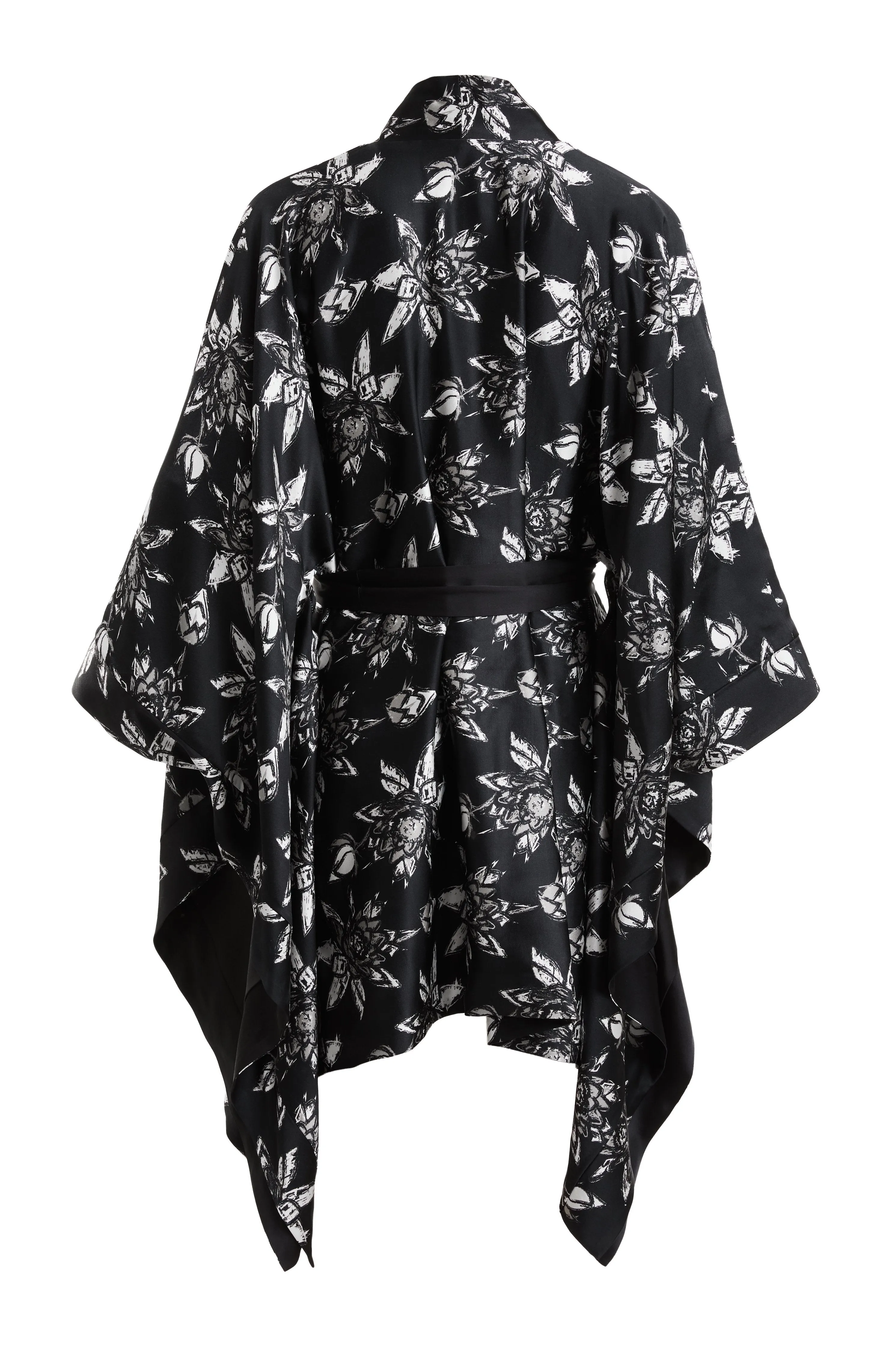 Organic Peace Silk Kimono - Short Gown