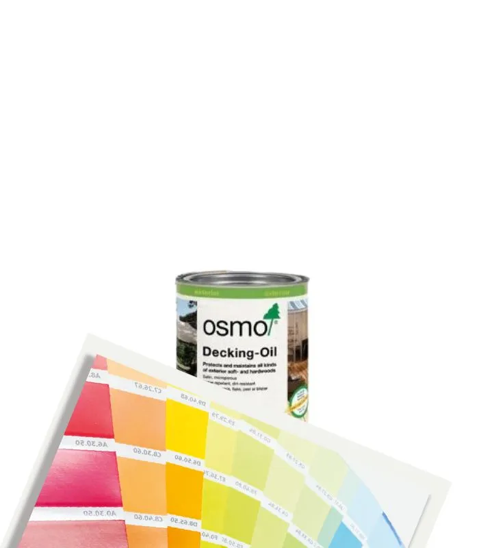 Osmo Decking Oil Satin - Tinted Colour Match