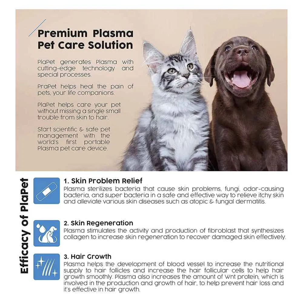 Plapet Plasma Skin Care Wand for Pets