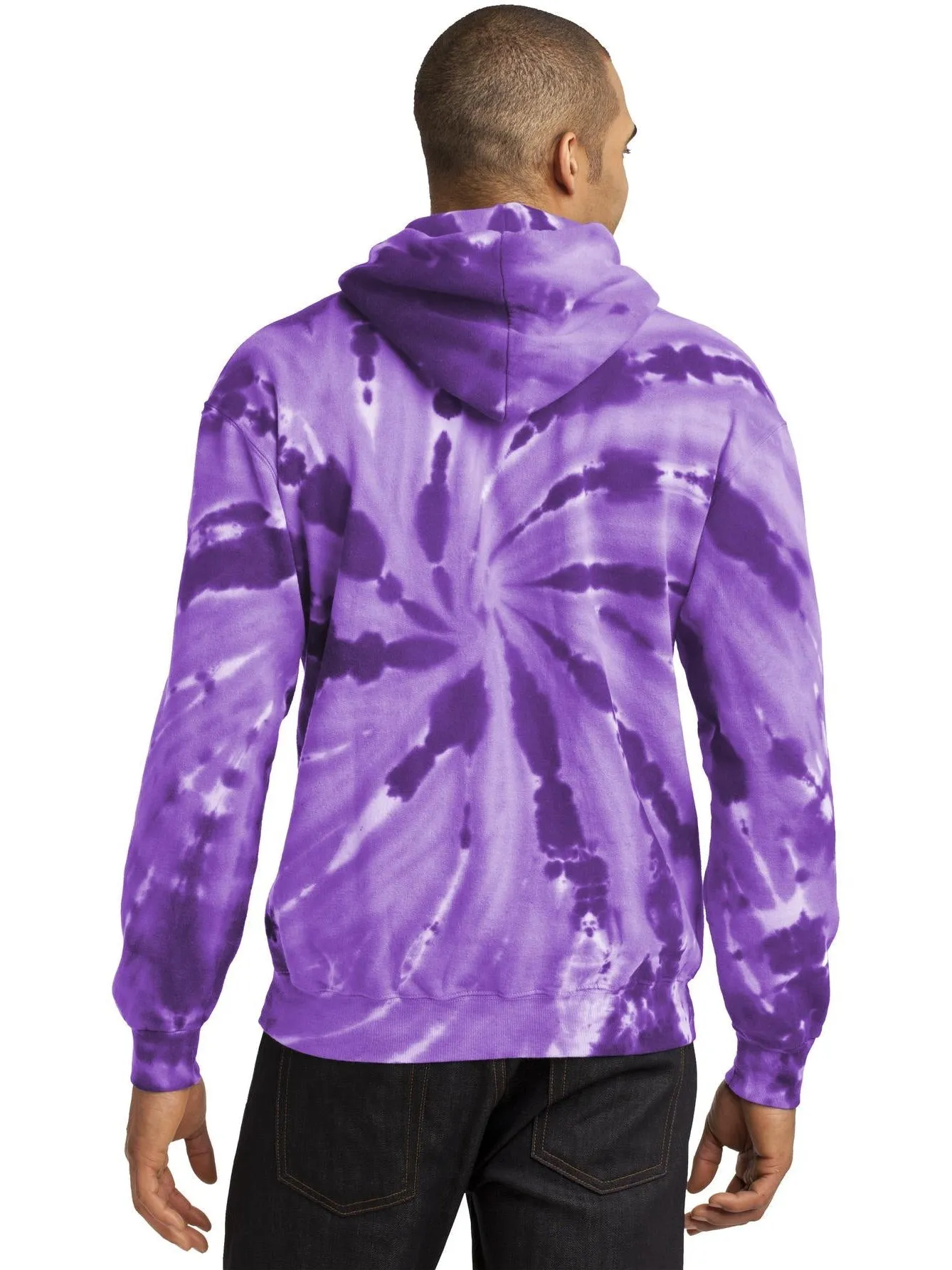 Port & Company Tie-Dye Pullover Hooded Sweatshirt