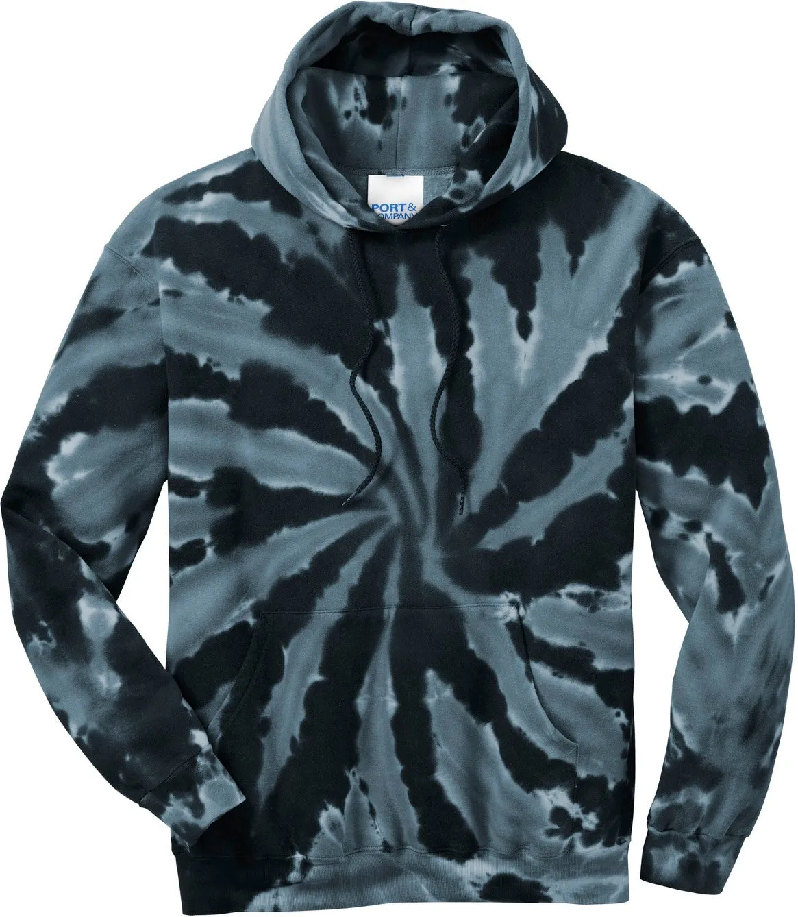 Port & Company Tie-Dye Pullover Hooded Sweatshirt