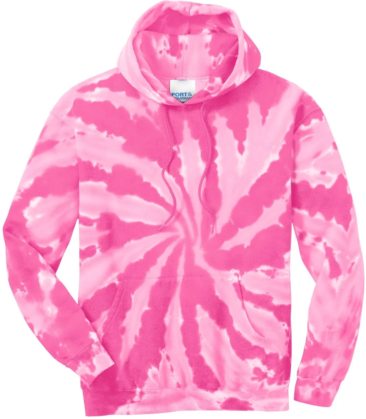 Port & Company Tie-Dye Pullover Hooded Sweatshirt