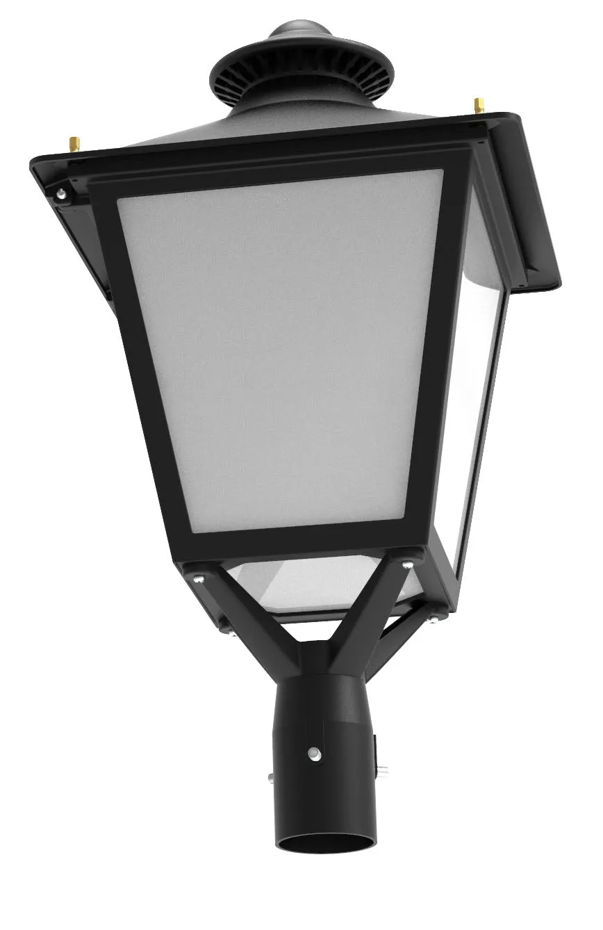 Power and Color Selectable 60W/80W/100W LED Post Top Lantern