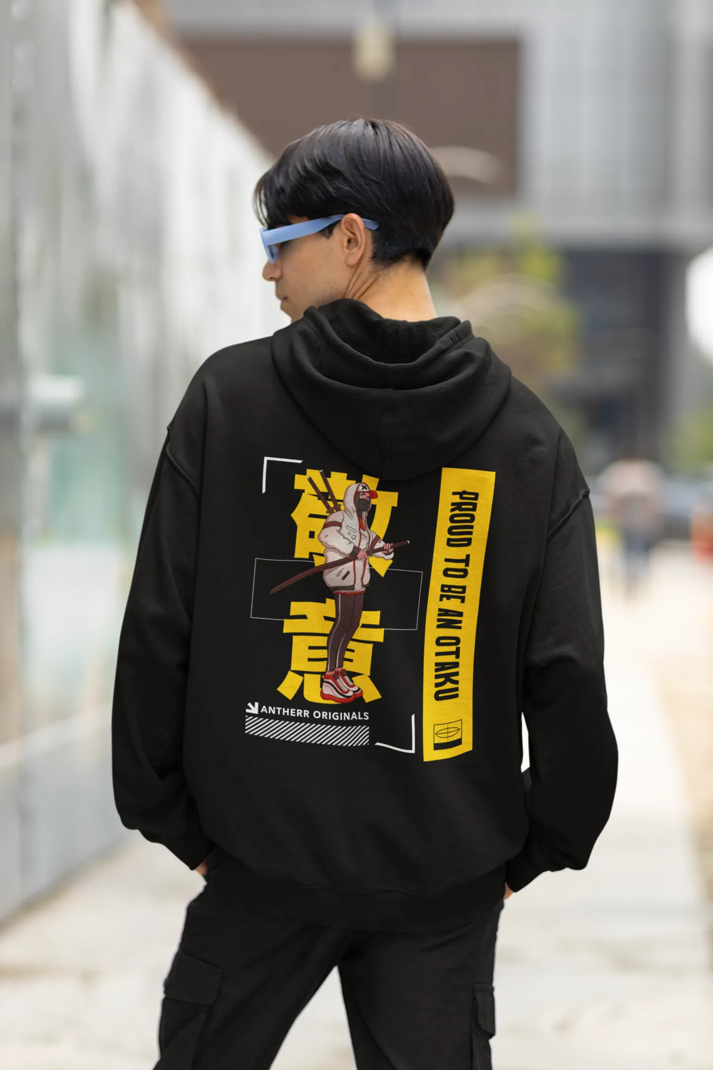 Proud to be an Otaku (Double Sided Print) Anime: WINTER HOODIES