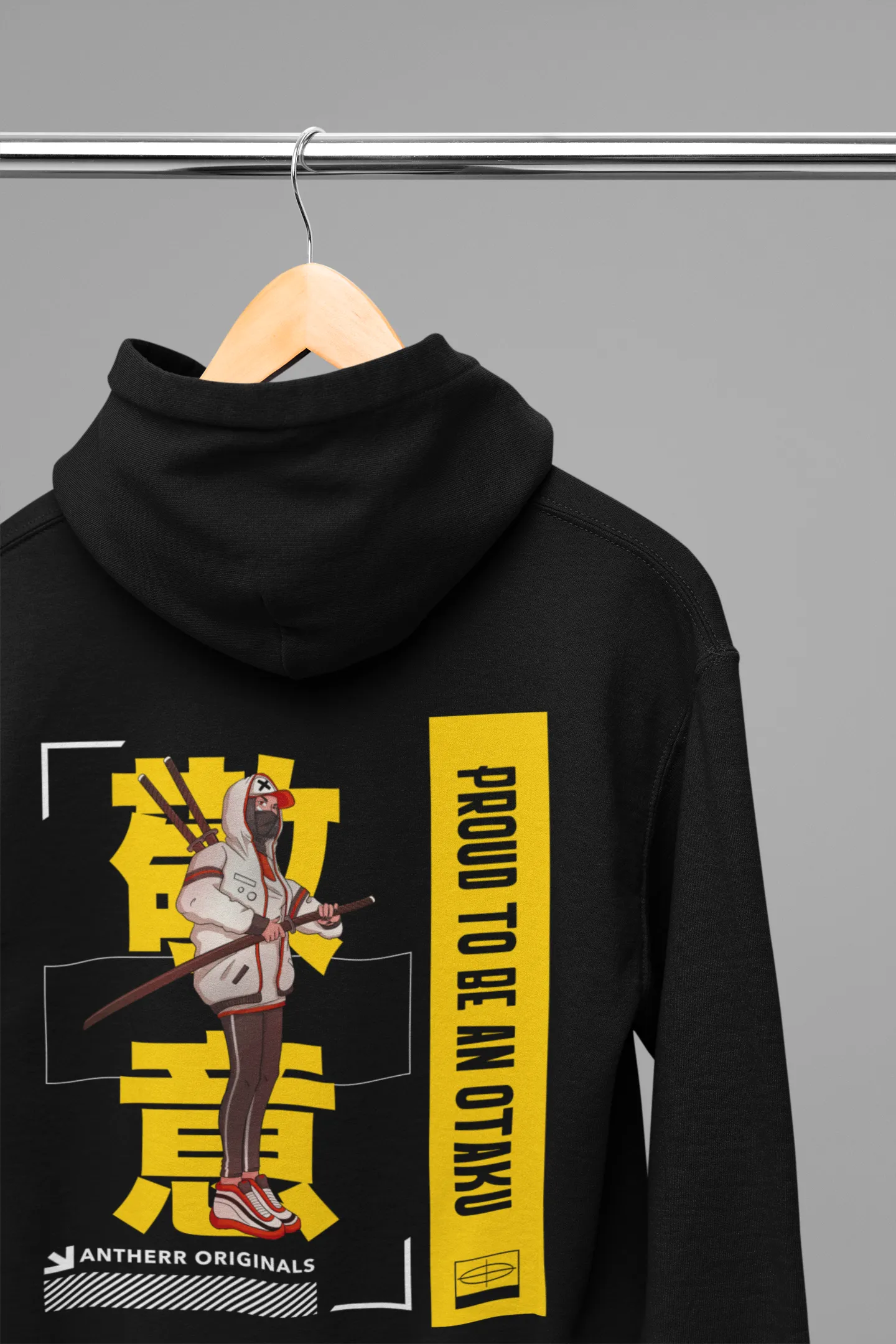 Proud to be an Otaku (Double Sided Print) Anime: WINTER HOODIES