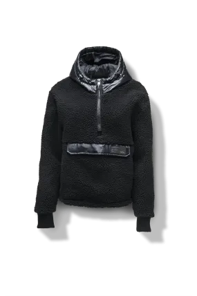 Roche Women's Hybrid Berber Pullover Hoodie