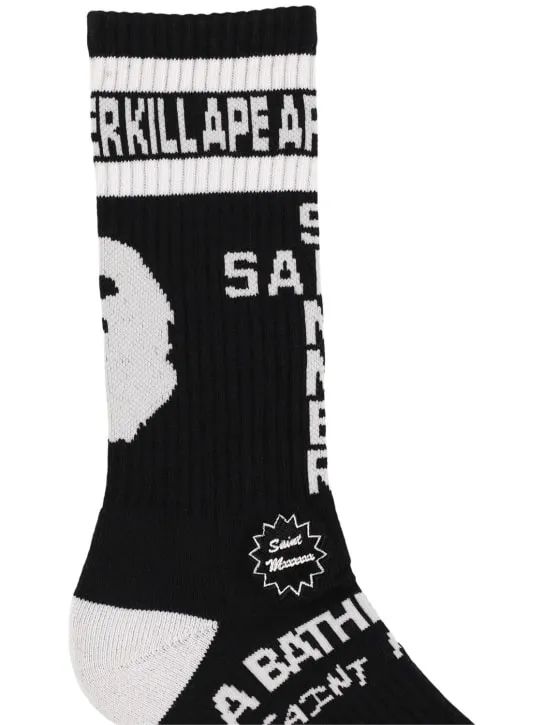 Saint Michael   A Bathing Ape X Saint MX6 socks 