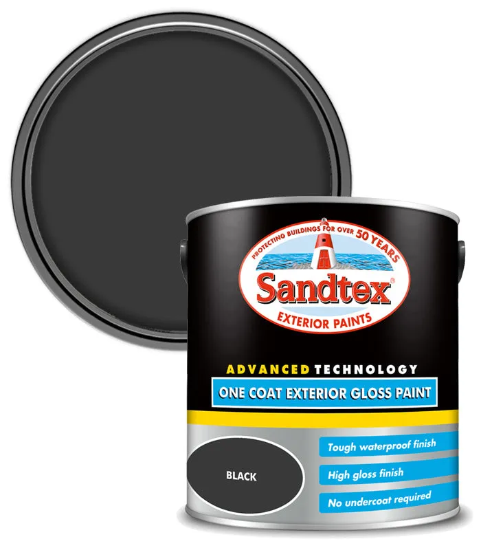 Sandtex One Coat Exterior Gloss Paint