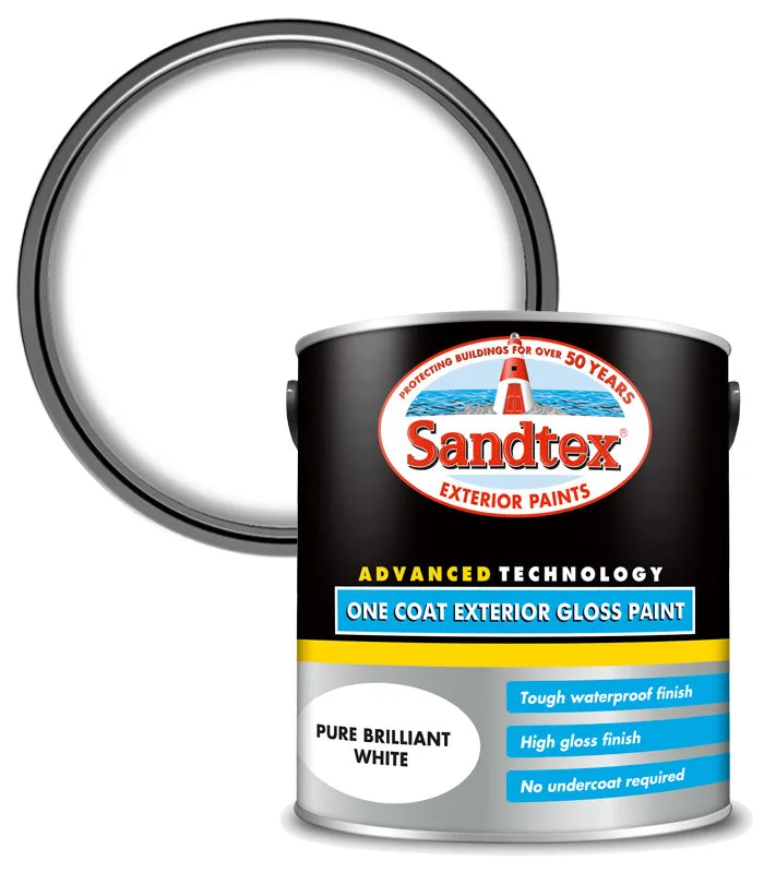 Sandtex One Coat Exterior Gloss Paint