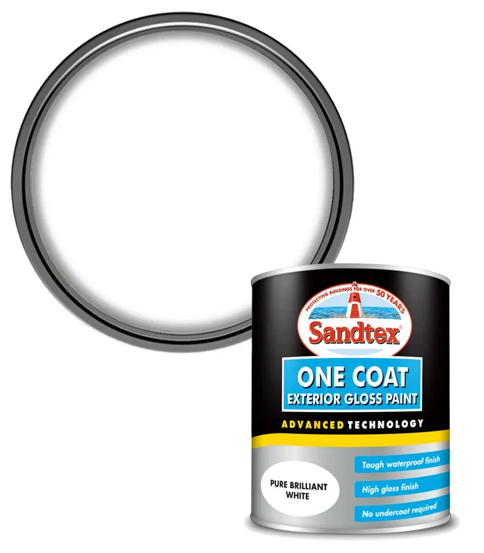 Sandtex One Coat Exterior Gloss Paint