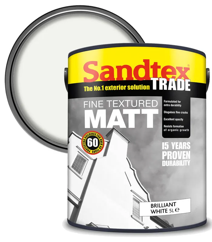 Sandtex Trade Fine Textured Matt Masonry Paint