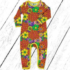 Smafolk Overall Bodysuit Flowers